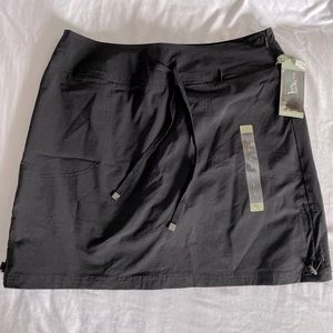 Womens Stretch Woven Skort